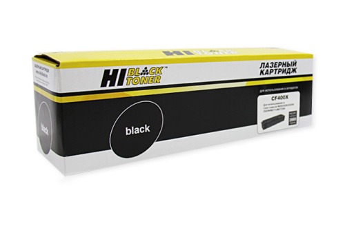 Картридж HP CF 400Х №201 Bk Hi-Black
